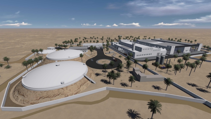 Djerba desalination plant was designed, built, and commissioned by FCC Aqualia and Inima